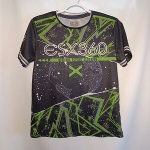 ESX360 Shirt Boys 14/16 Jersey Esports Video Gaming Wear Basic Short-sleeve Tee